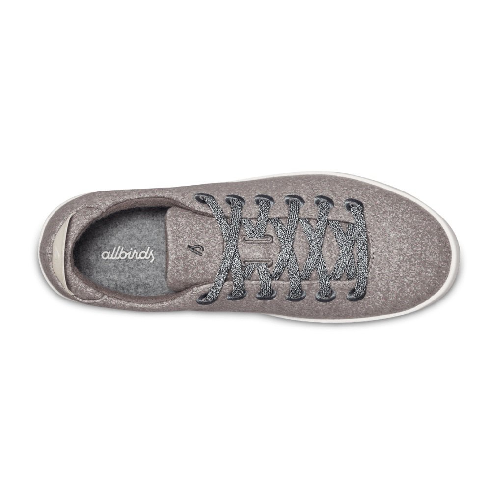 Allbirds Men\'s Wool Pipers - Sneakers Grey - WUK853469